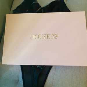 House of CB Black Bustier
